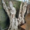 Hand-Carved Teak Wood Statue – The Sage Guardian