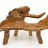 Teak Root Bench