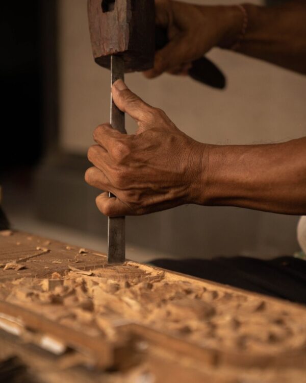 Authentic Jepara Hand-Carved Wood Artwork