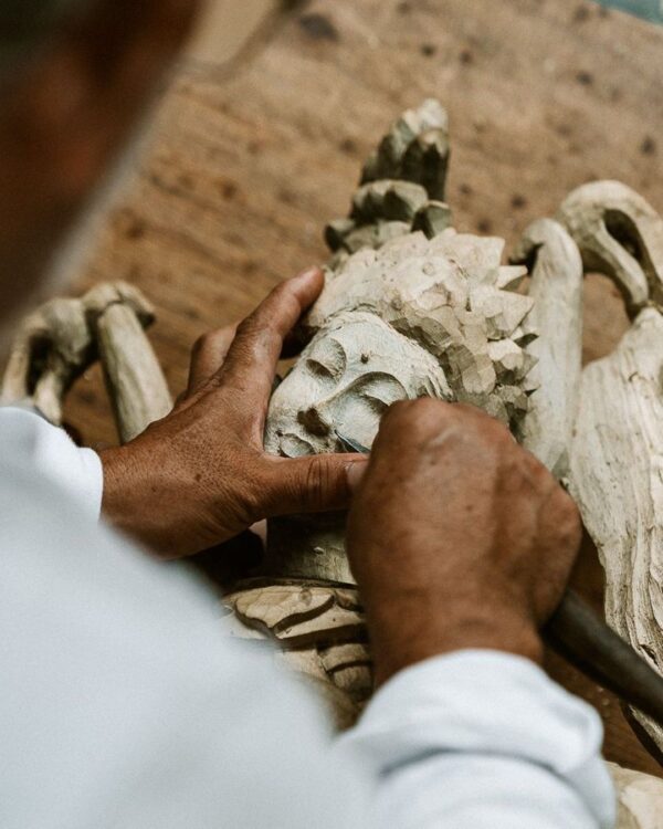 Authentic Jepara Hand-Carved Wood Artwork